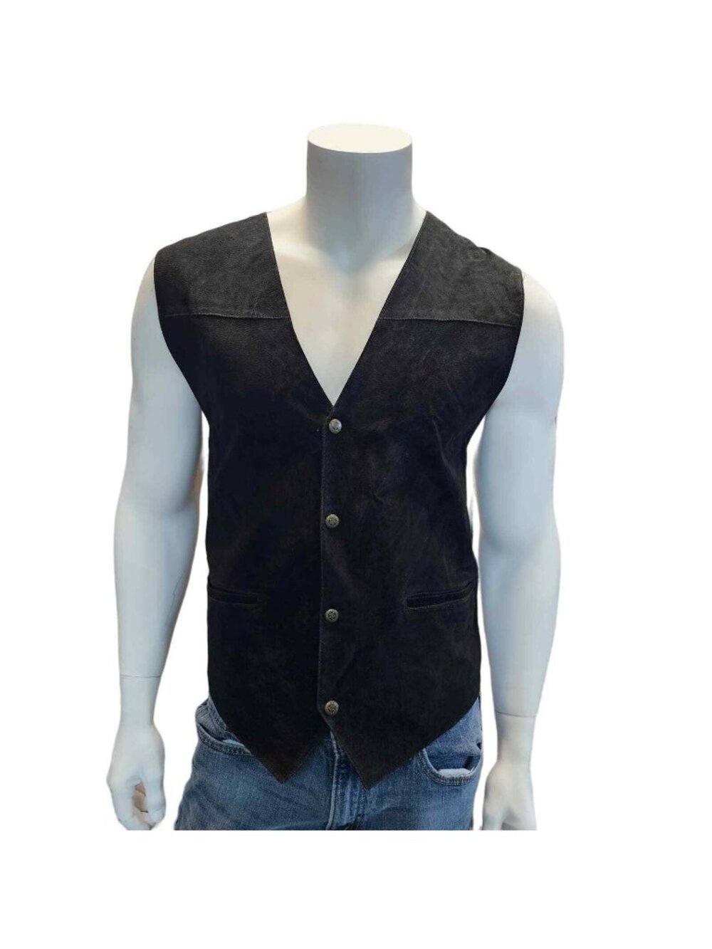 Scully Vest Mens Size XXL Medium Western Cowboy Lined